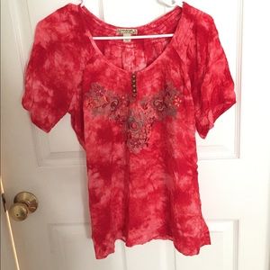Women’s L Red Blouse